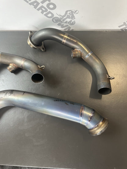 Motorcycle Exhaust Front Header Pipe Slip On Modified For ADV Duke 790