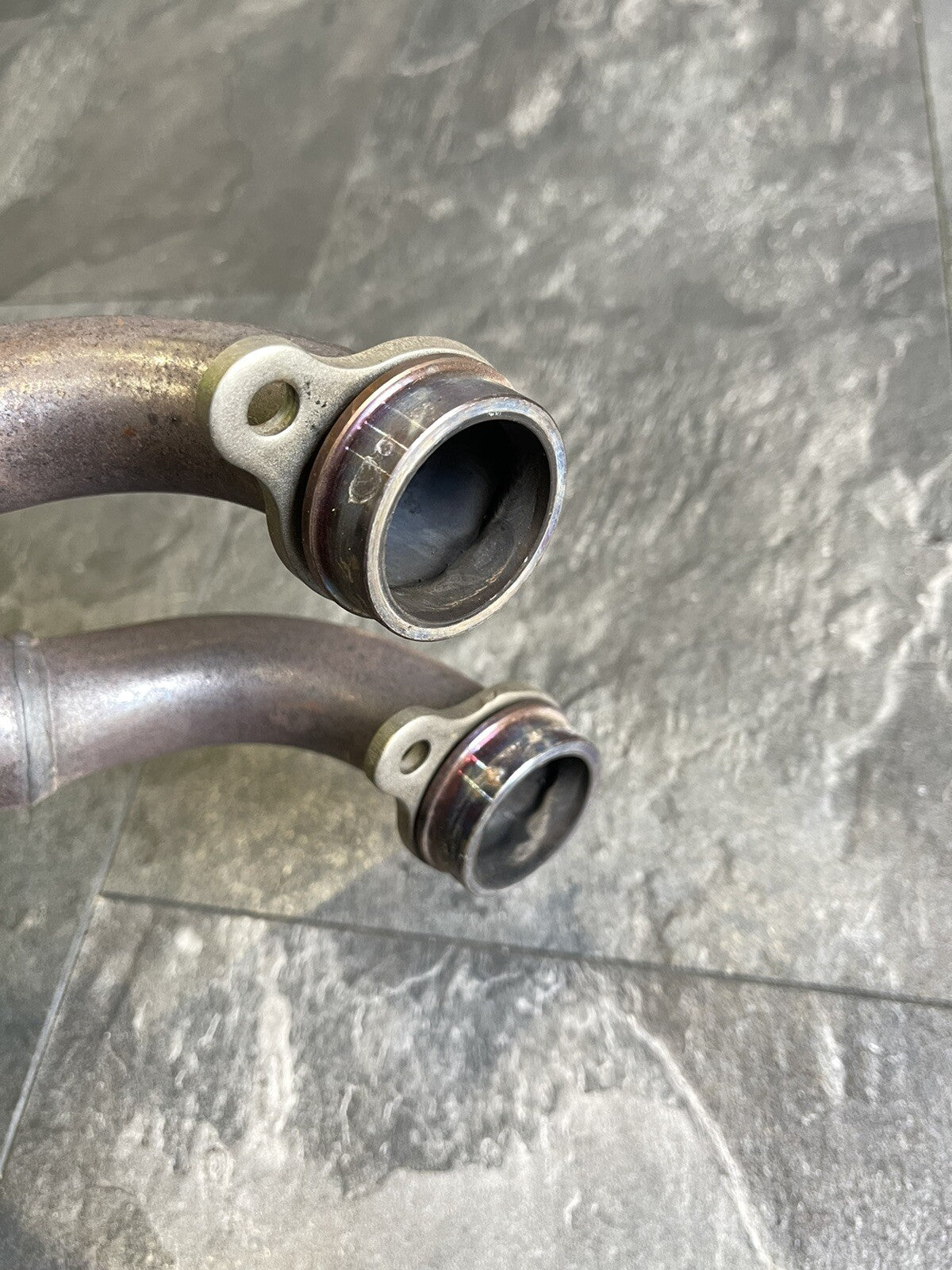 Aprilia Tuono V4 1100 Factory 2017 Exhaust Link Pipes Manifold 9262 Miles RSV4