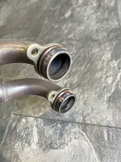 Aprilia Tuono V4 1100 Factory 2017 Exhaust Link Pipes Manifold 9262 Miles RSV4
