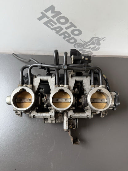 Triumph Street Triple 675R throttle bodies & fuel injectors 2013 - 2017 OEM