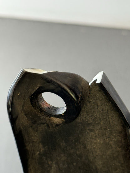 TRIUMPH STREET TRIPLE 675R FRONT MUDGUARD FENDER GLOSS BLACK *SEE DESCRIPTION*