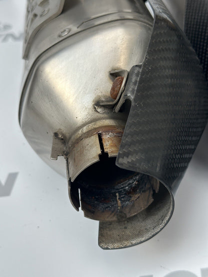 Triumph Speed Triple RS 1050 2018-2020 exhaust silencers and link pipe ARROW OEM
