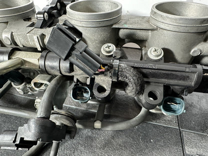 Kawasaki Z800 2016 Mikuni Throttle Bodies Injectors 12691 Miles 2013-2018 OEM