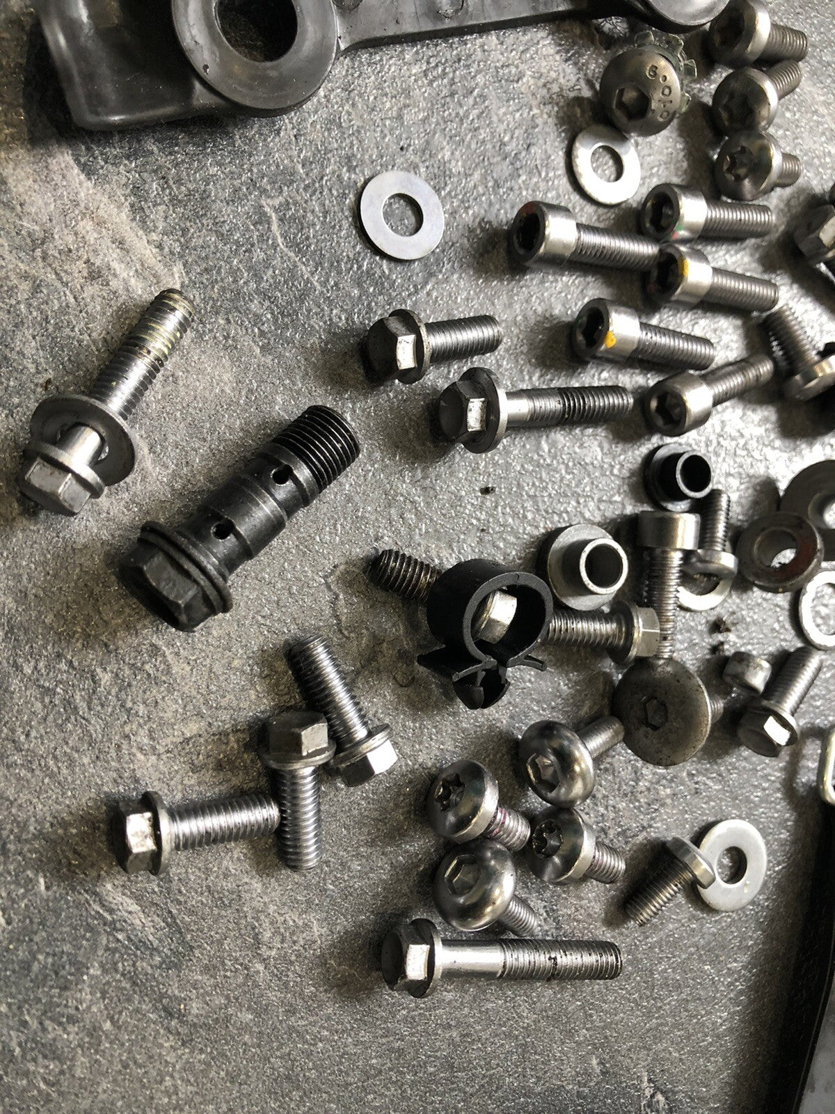 Triumph Street Triple RS 765 Nuts Bolts Job Lot Spares 2017 Only 5159 Miles OEM