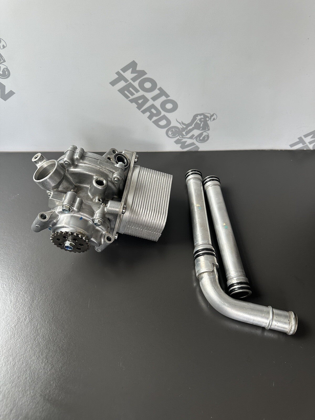 Triumph Speed Triple 1200 RR 2022 water pump oil pump oil cooler 2021 to 2023