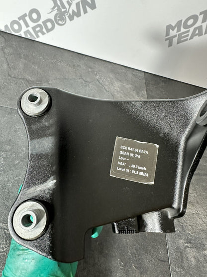 Triumph Street Triple 765 RS 2018 Clock Stay Top Bracket 15244 Miles 2017-2024