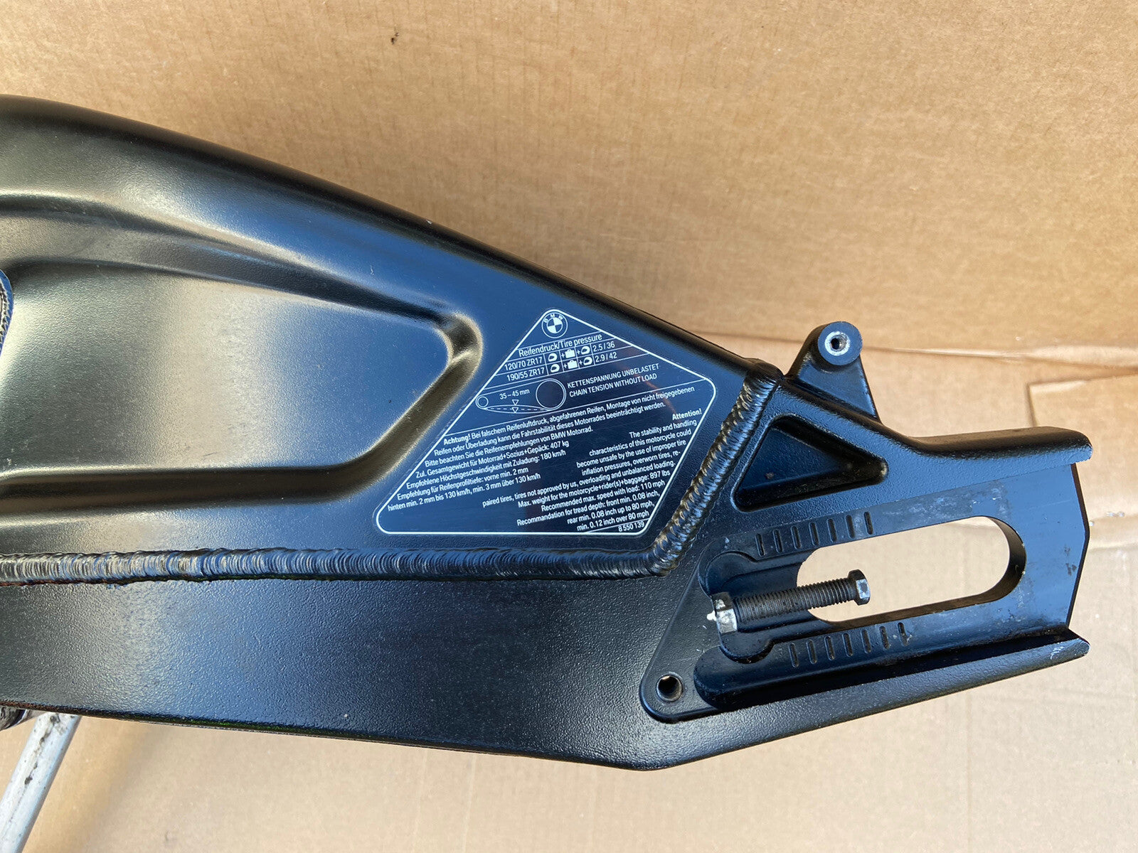 BMW S1000R 2015 15,013 miles swinging arm And Linkage Swing Arm Rear Linkage OE