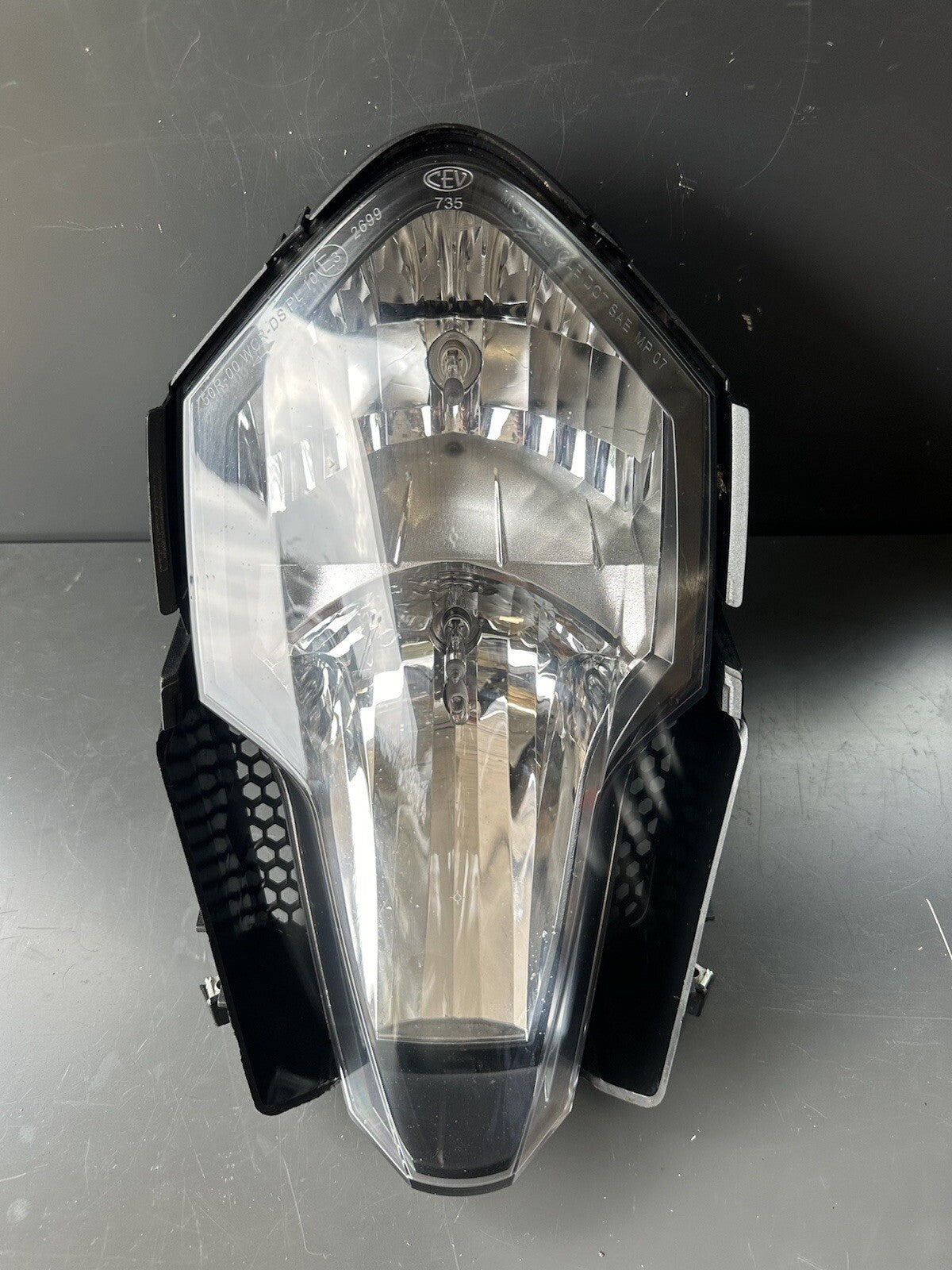 KTM 1190 RC8 2008-2013 HEADLIGHT KTM RC8 Headlight KTM 1190 Headlight OEM