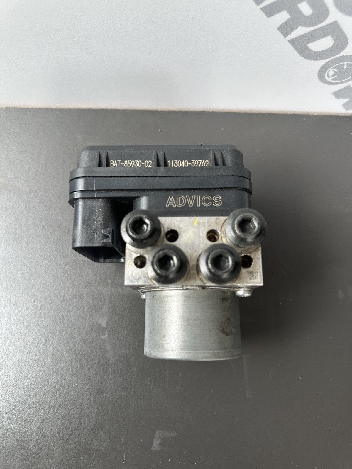 YAMAHA MT-07 ABS PUMP MODULATOR 2022 4855 Miles Yamaha MT07 ABS pump OEM