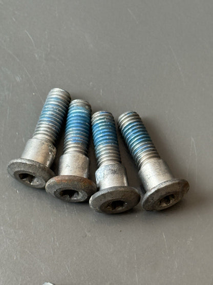 TRIUMPH STREET TRIPLE 675R Front And Rear BRAKE DISC BOLTS 2010 Front And Rear