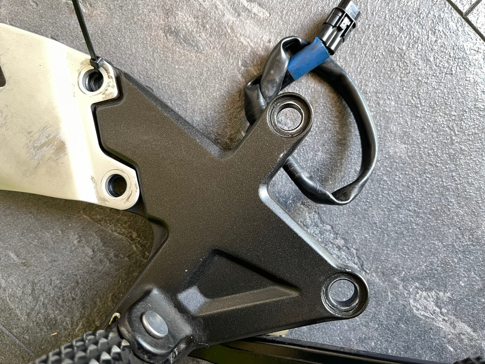 Kawasaki Ninja ZX10R 2017 Right Rearset Switch Footrest 16125 Mile 2016-2018 OEM