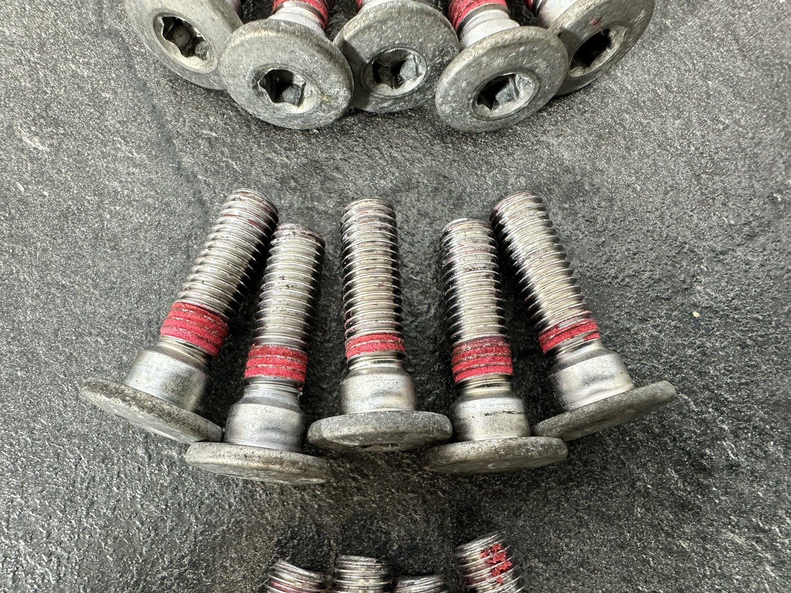 Kawasaki Z800 ABS 2016 Front Rear Brake Disc Bolts 12691 Miles 2013-2018 OEM