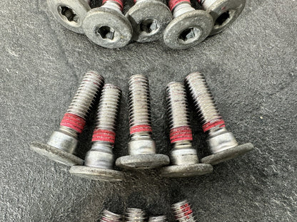 Kawasaki Z800 ABS 2016 Front Rear Brake Disc Bolts 12691 Miles 2013-2018 OEM