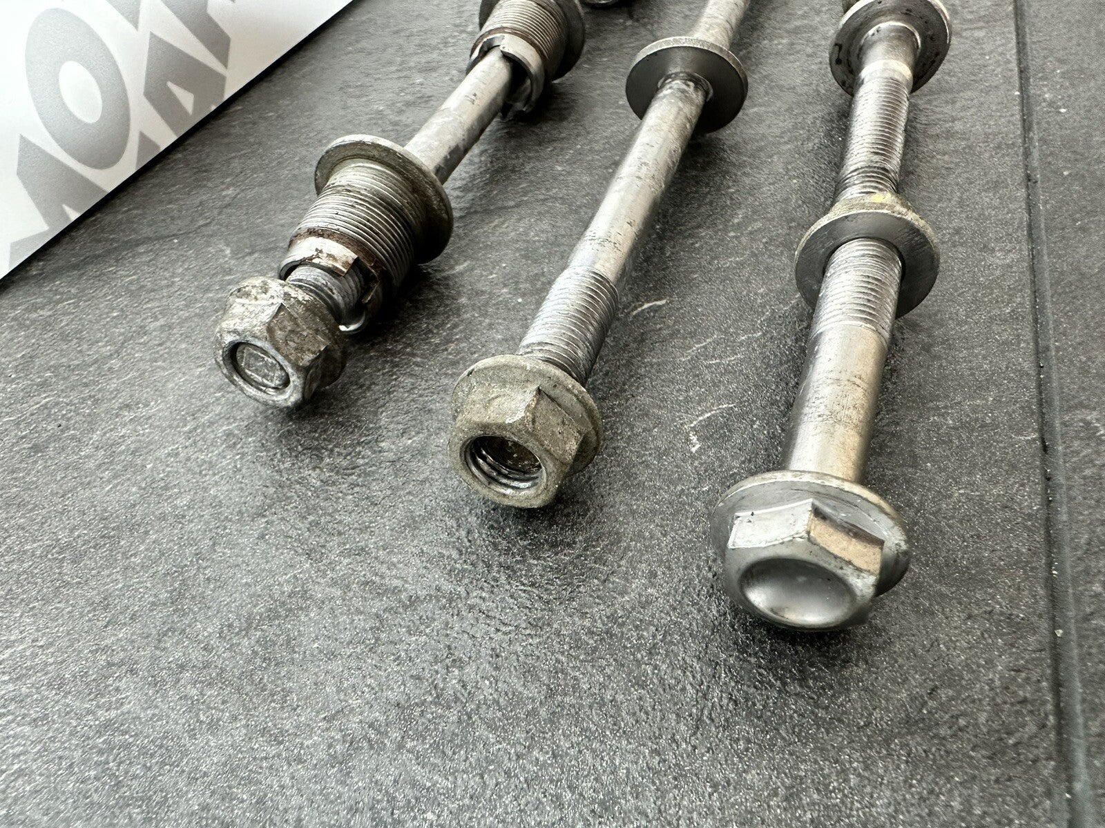 Triumph Trident 660 2022 Engine Frame Mount Bolts 2962 Miles 2021-2024 OEM