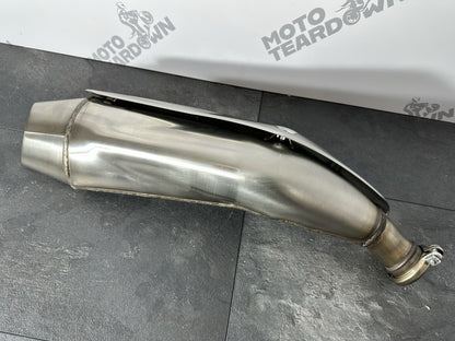 KTM 790 Duke 2020 Exhaust End Can Muffler Silencer 3766 Miles 2018 2019 OEM