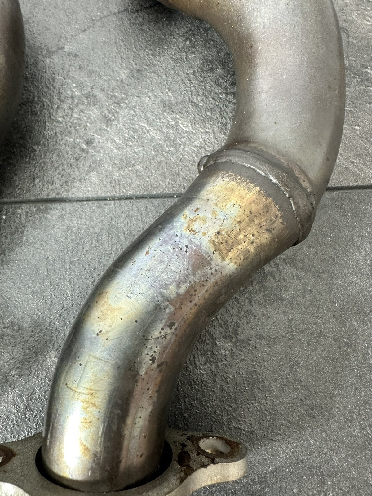 Aprilia Tuono V4 1100 Factory 2020 Rear Downpipes Exhaust 6889 Miles OEM 2019