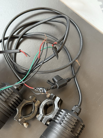 Triumph Trident 660 Fog Spot Lights Headlight Driving Lamp & Switch 2021-2024