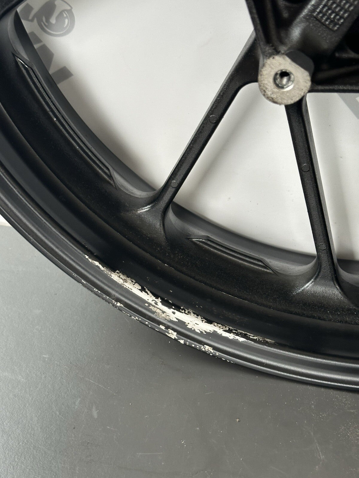 Yamaha MT07 Front wheel rim 2014-2017 SLIGHTLY OUT OF ALIGNMENT MT07 Front Rim