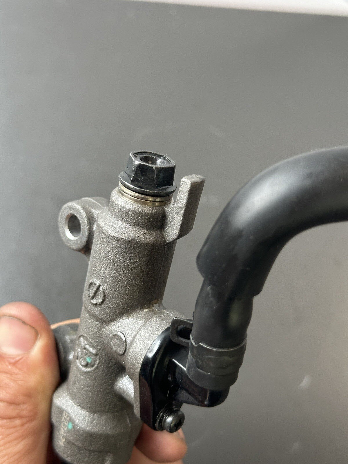 Honda MSX 125 Grom rear brake master cylinder 2021-2024 2,822 Miles 2023 OEM
