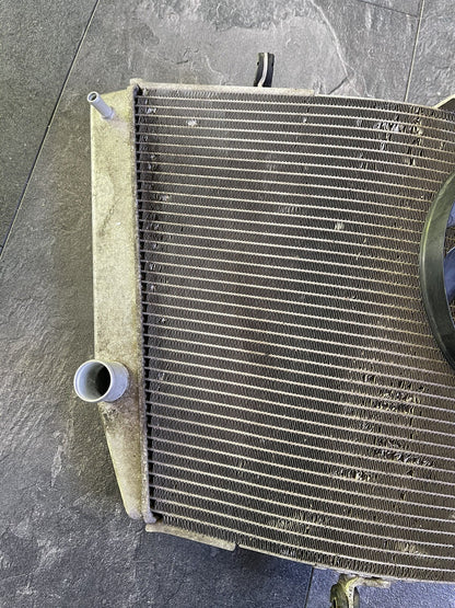 Suzuki GSXR 750 2015 L5 Coolant Radiator & Fan GSXR600 2011-2018 15287 Miles OEM