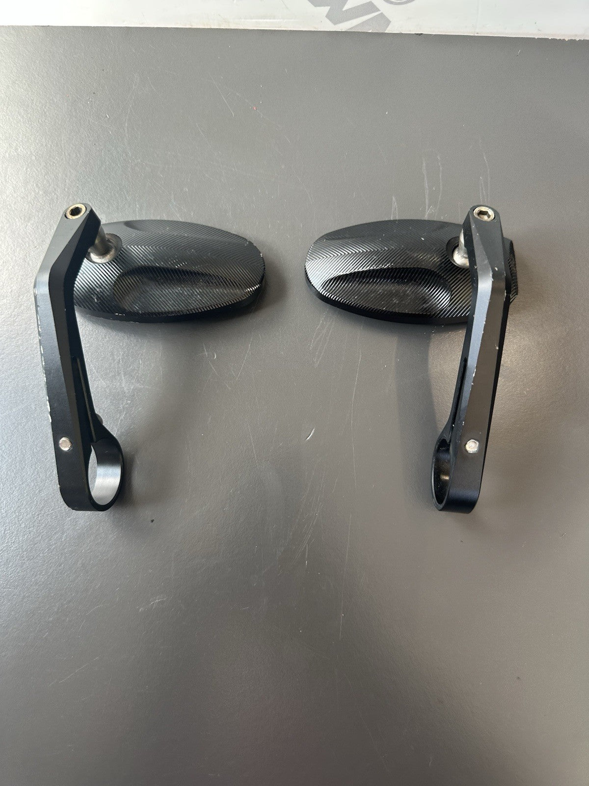 TRIUMPH STREET TRIPLE 675R AFTERMARKET MIRRORS HANDLEBAR END MIRRORS *SPARES*