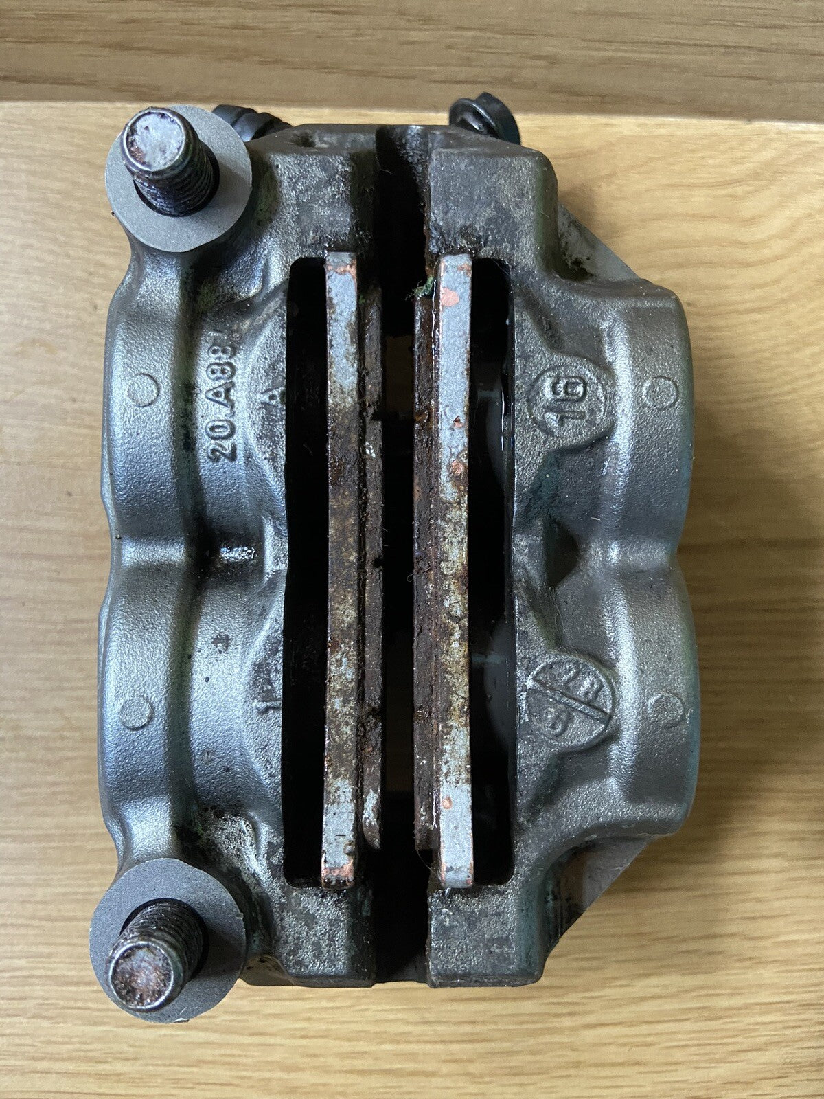 Triumph Street Triple 765 RS BREMBO FRONT BRAKE CALIPERS Brembo Monobloc M50 OEM