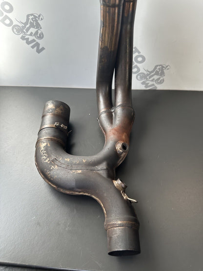 Aprilia Tuono V4 1100 Factory Exhaust Link Pipes Manifold RSV4 2017 OEM EXHAUST