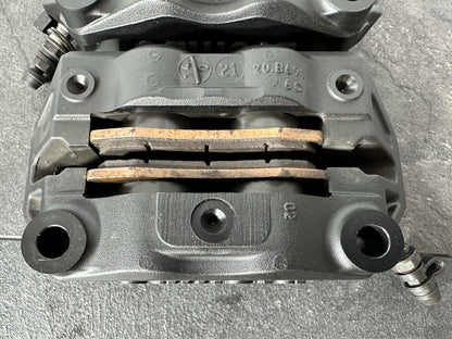 Aprilia RS660 2021 BREMBO Brake Calipers & Pads Only 6220 Miles 2022-2025 OEM