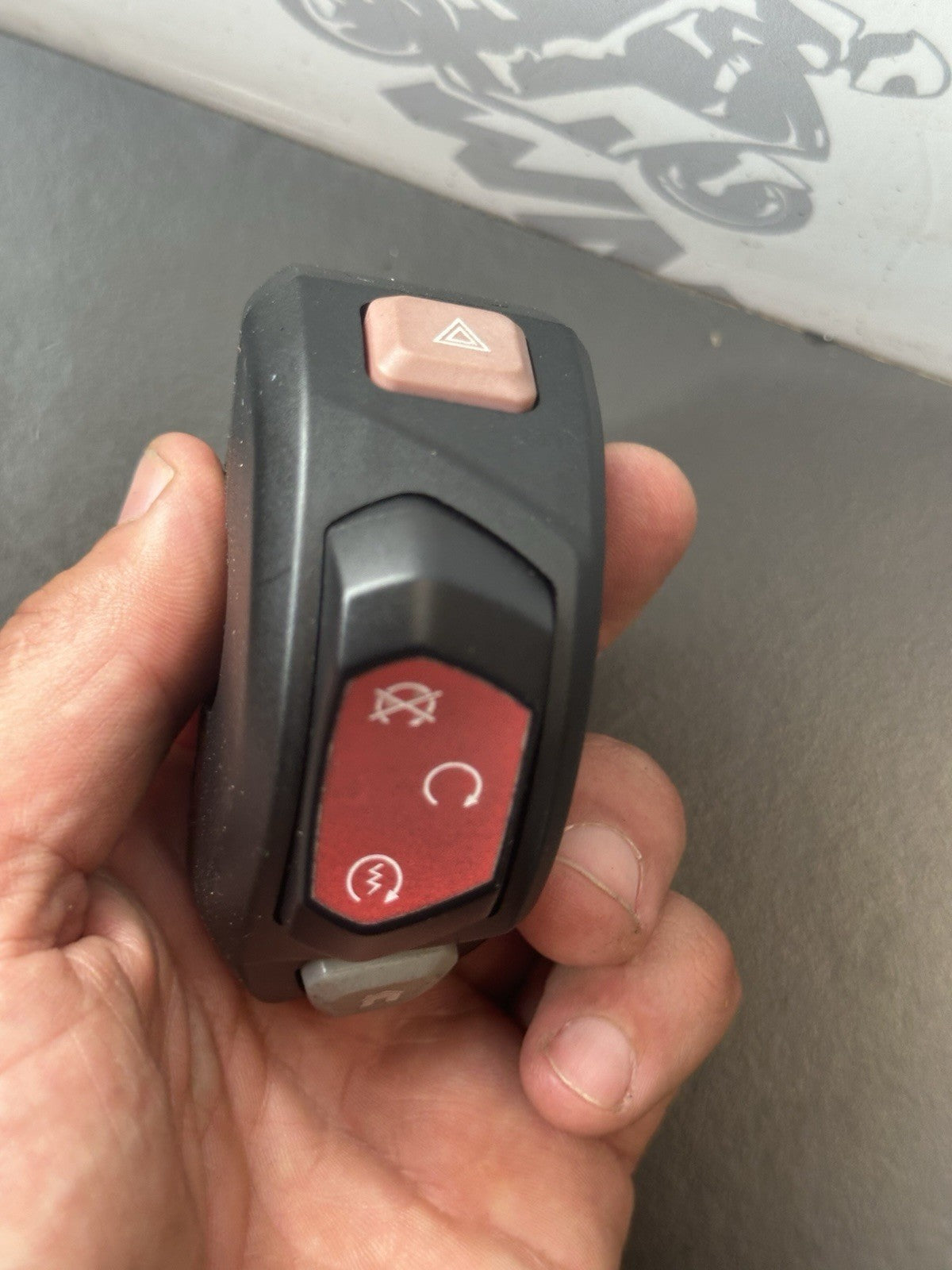 TRIUMPH STREET TRIPLE 765R RS Right Hand Switchgear Kill Switch OEM 2017-2019