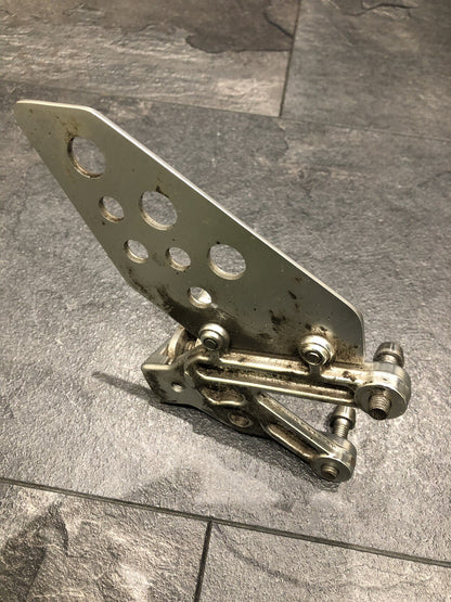 Aprilia RSV 1000 Factory Left Foot Rest Foot Peg Rear Set 2011 OEM
