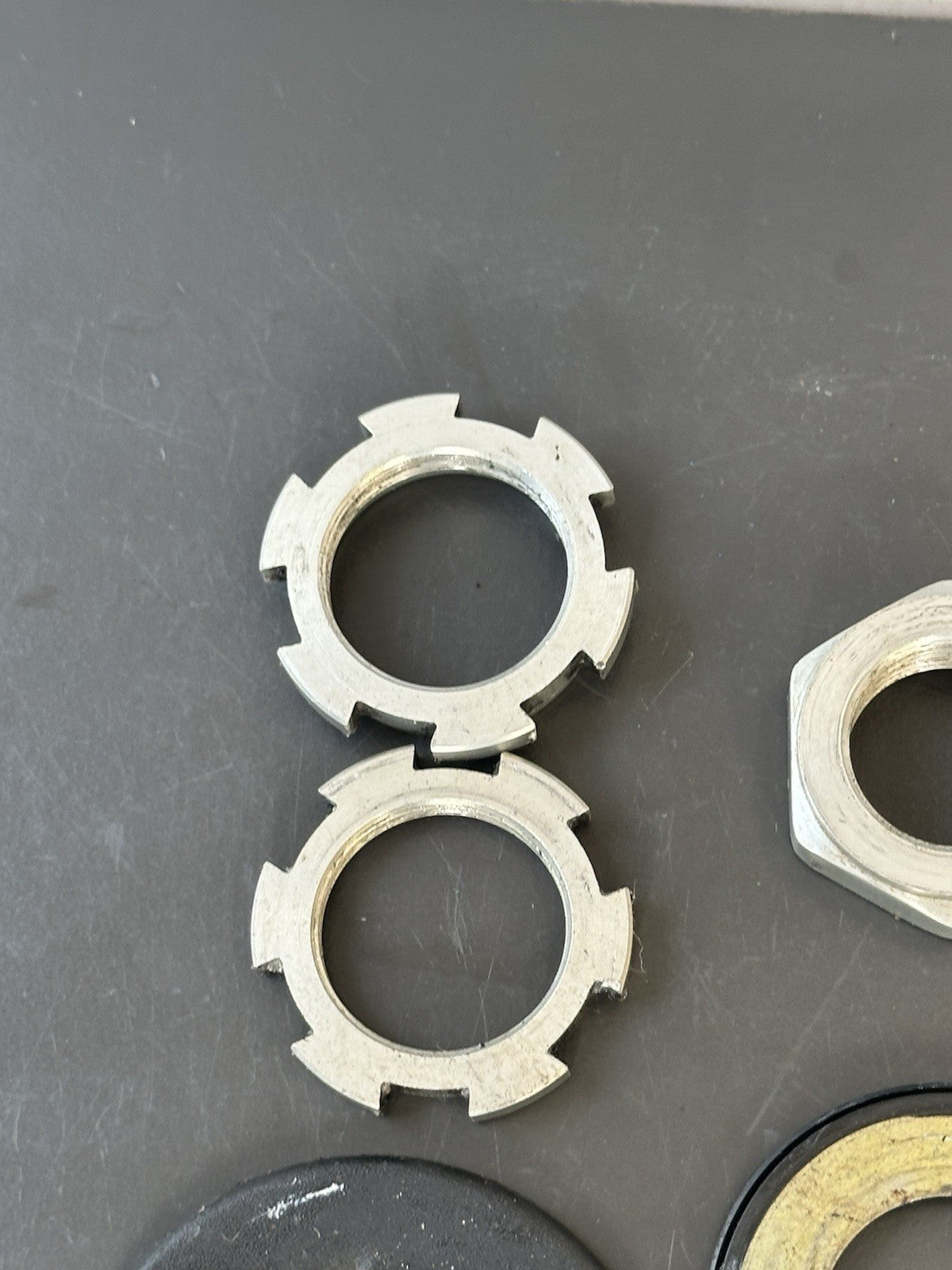 Triumph Street Triple 675 675R Front Forks Top Yokes Nuts Bolts 2007-2011 OEM