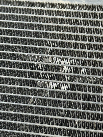 TRIUMPH TRIDENT 660 Radiator And Fan 2021-2024 Water Tight But Slight Kinked OEM