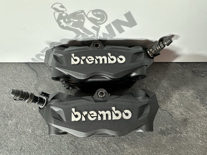 Aprilia RS660 2021 BREMBO Brake Calipers & Pads Only 6220 Miles 2022-2025 OEM