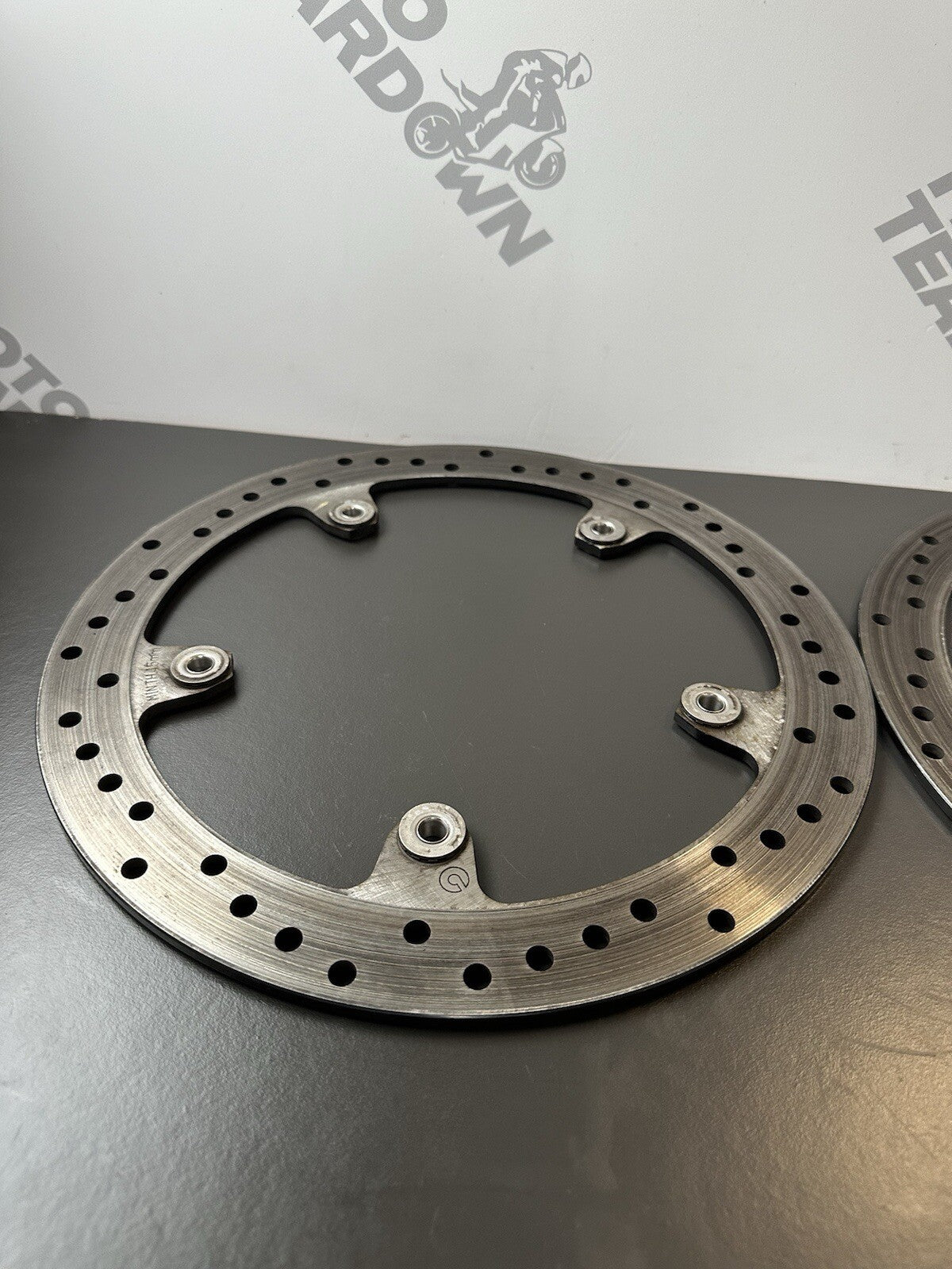 BMW S1000R Brembo FRONT BRAKE DISCS PAIR Brembo Brake Discs OEM BREMBO DISCS