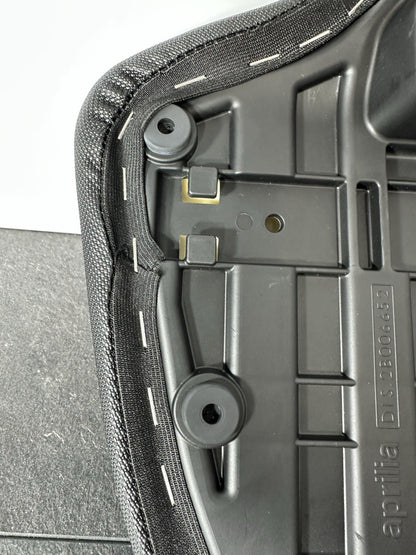 Aprilia RS660 2021 Pillion Seat Rear Seat BLACK Only 6220 Miles 2022-2025 OEM
