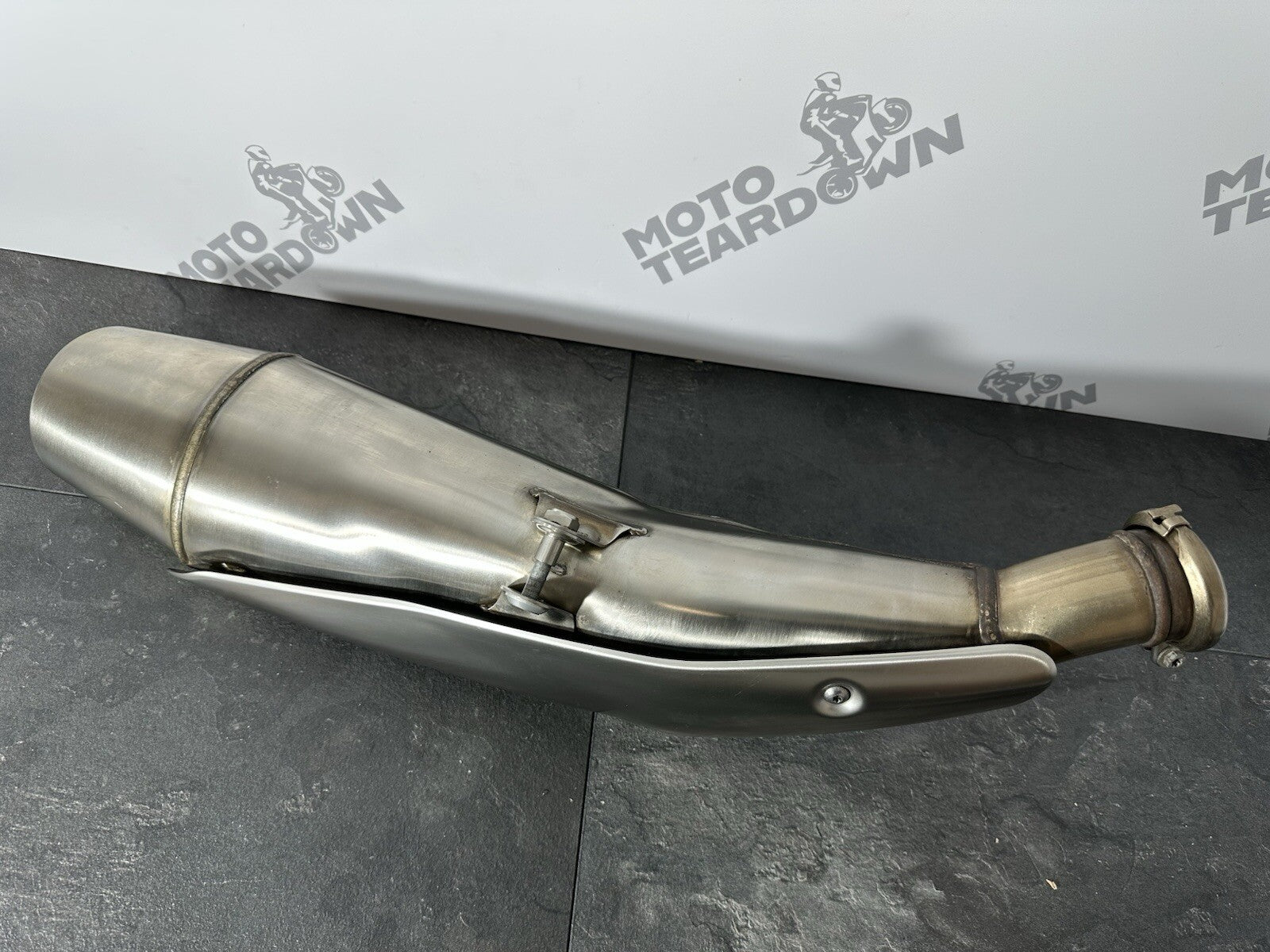 KTM 790 Duke 2020 Exhaust End Can Muffler Silencer 3766 Miles 2018 2019 OEM