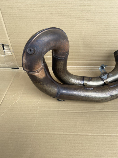 Ducati exhaust header collector Exhaust Centre 848 1098 1098S 57012606B OEM