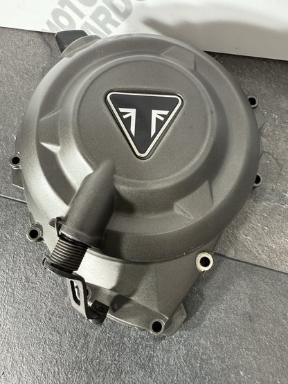 Triumph Street Triple 765 R 2017 Right Engine Casing Clutch 18498 Mile 2018-2021