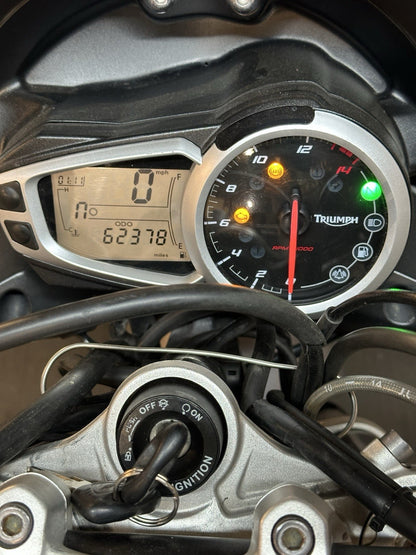 Triumph Street Triple 675 R 2015 Speedo Clocks Dash 62,378 Miles 2013-2016 OEM