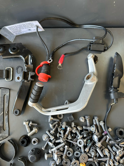 Triumph Street Triple 765RS Bolts Various Job Lot Mixed Nuts Bolts Brackets 2017