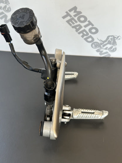 Triumph Street Triple RS 765 2017-2019 Right Foot Assembly Right Foot Rest OEM
