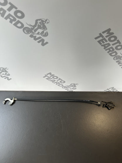 Yamaha MT07 ABS Seat Catch Latch MT07 Seat Cable Genuine Yamaha MT07 1WS-00-4522