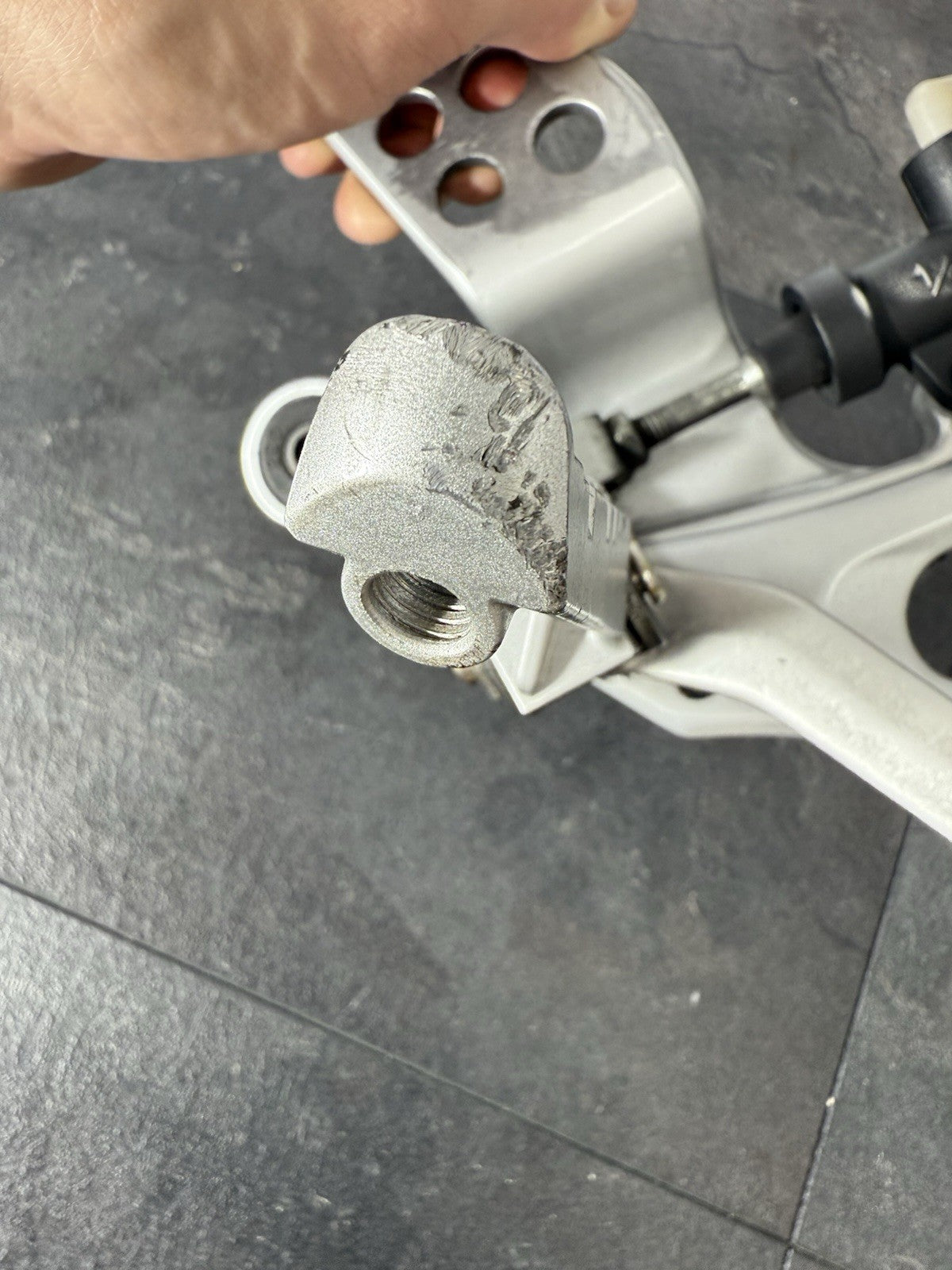 Yamaha YZF R125 R 125 2014 Right Rearset Footrest Brake MC 26983 Miles 2008-2018