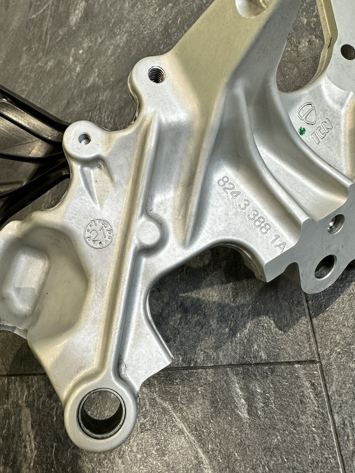 Ducati Multistrada V4 Pikes Peak 2022 Left Rearset Footrest Assembly 2023 OEM