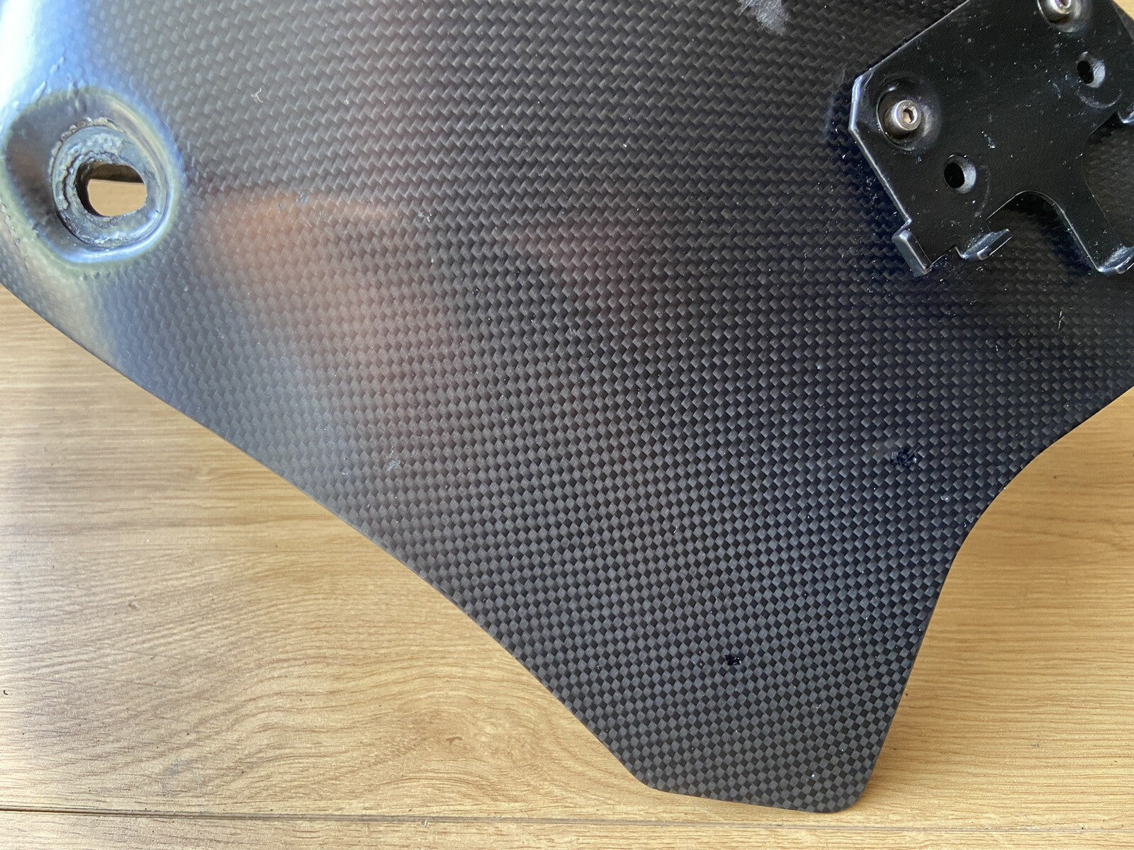 Ducati panigale 1199 carbon Fibre exhaust cover