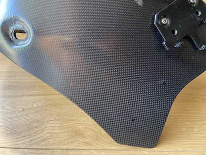 Ducati panigale 1199 carbon Fibre exhaust cover