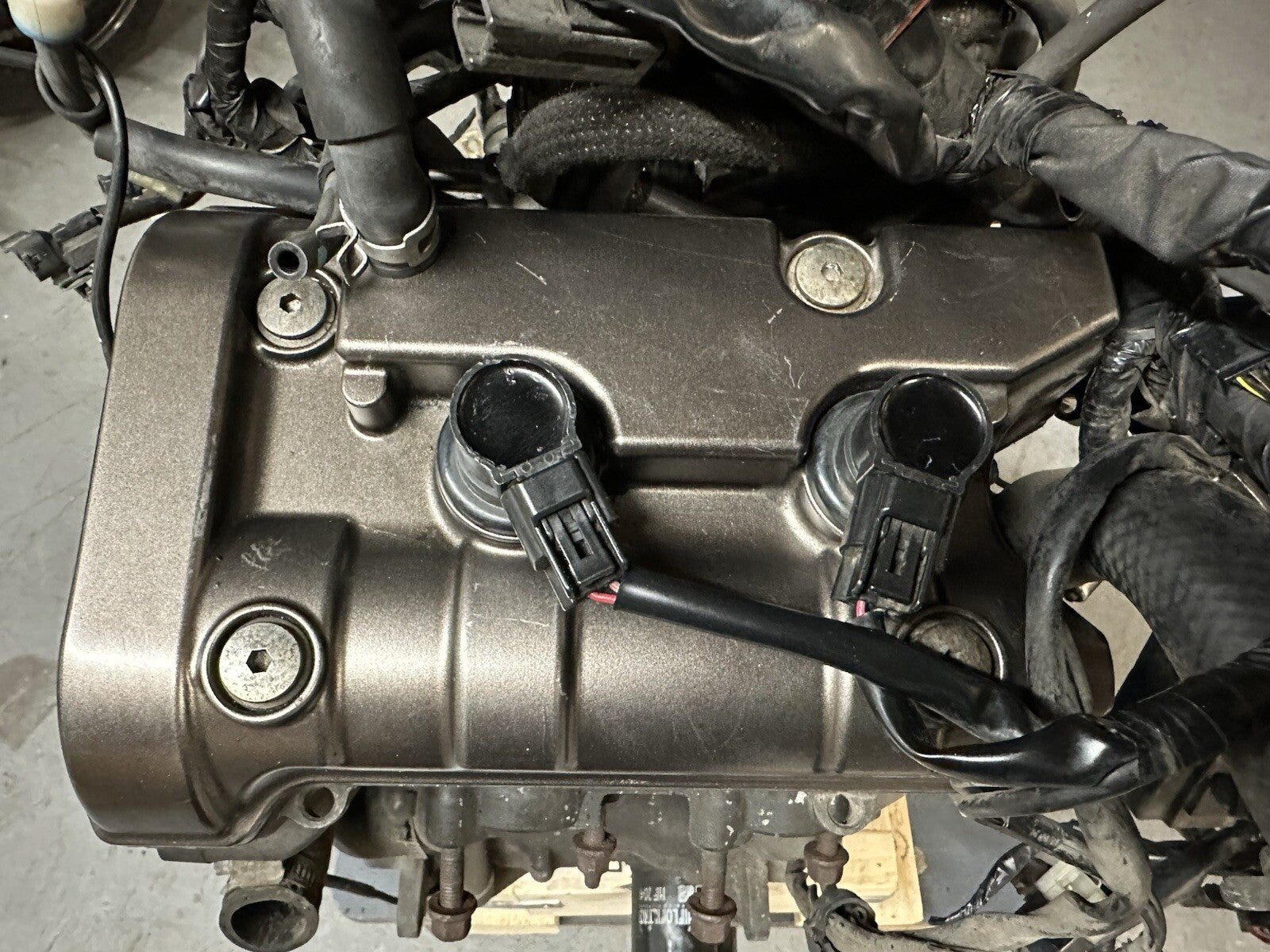 Yamaha MT07 MT-07 2014 - 2017 Engine With Throttle Bodies And Wiring Loom