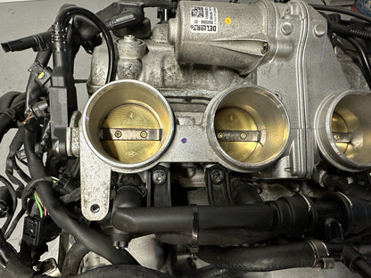 BMW S1000R Complete Engine Throttle Bodies And Wiring Loom 2014 16,807 Miles