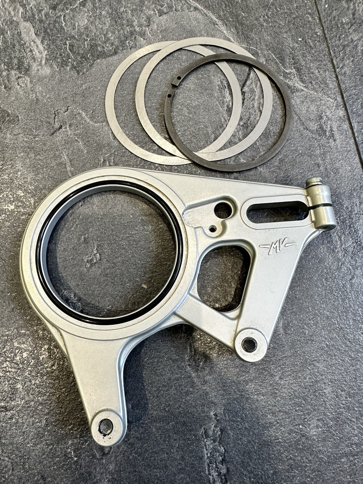 MV AGUSTA Dragster 800 RR LH44 2017 Rear Caliper Hanger Mount Bracket 274 Miles
