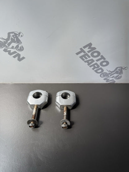 Triumph Street Triple 675 Handlebar Riser Handlebar Clamp Set OEM 2007-2011 675R